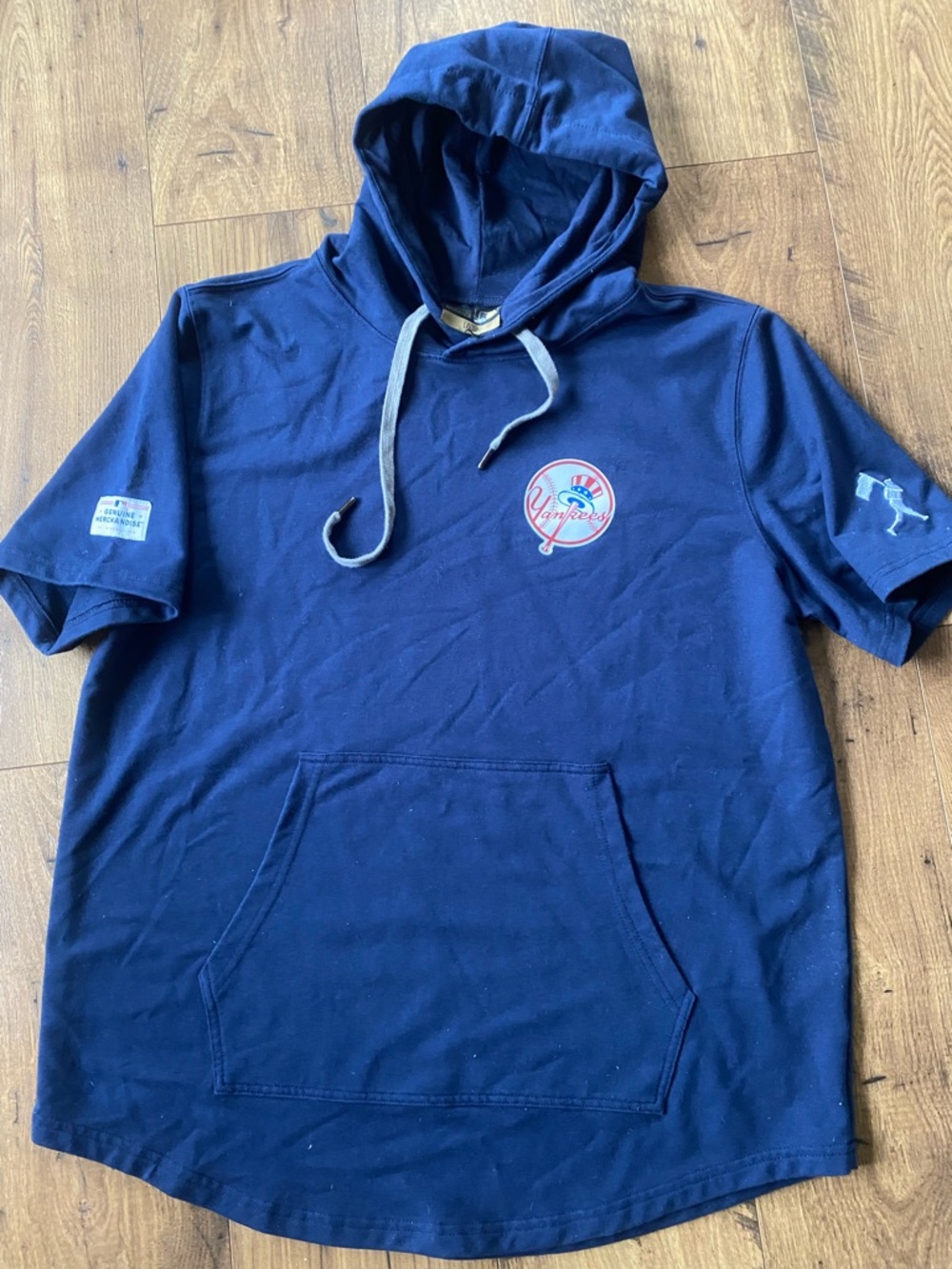 Baseballism Yankees Short-Sleeve Hoodie Like New!